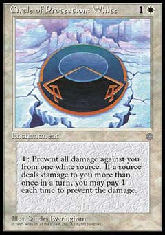 Circle of Protection: White (Ice Age) Near Mint