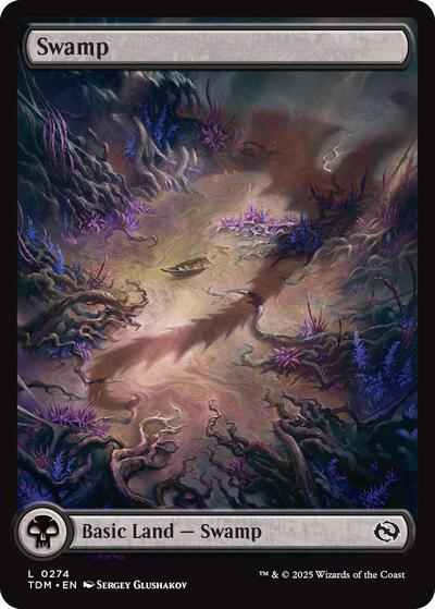 Swamp (0274) (Tarkir: Dragonstorm) Near Mint