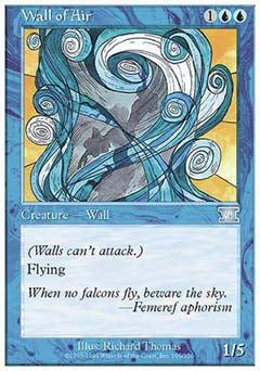 Wall of Air (Classic 6th Edition) Light Play