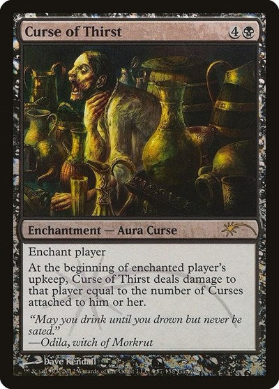 Curse of Thirst (Promos: WPN and Gateway) Light Play Foil