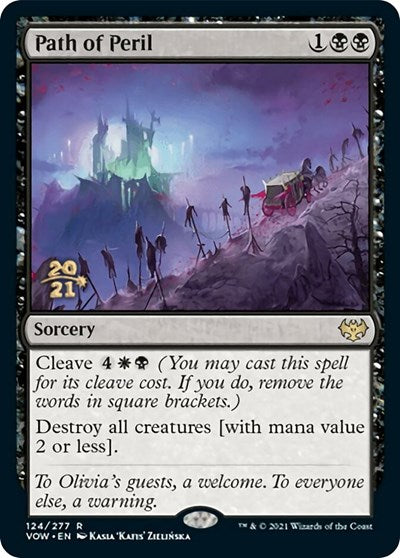 Path of Peril (Promos: Prerelease Cards) Light Play Foil
