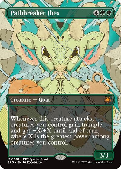 Pathbreaker Ibex (Borderless) (Special Guests) Near Mint