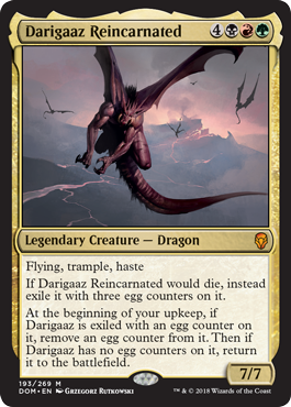 Darigaaz Reincarnated (Dominaria) Light Play Foil