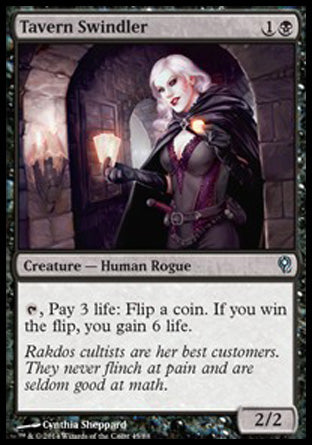 Tavern Swindler (Duel Decks: Jace vs Vraska) Medium Play