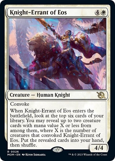Knight-Errant of Eos (March of the Machine) Medium Play