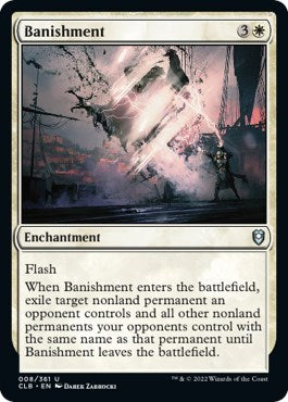 Banishment (Commander Legends: Battle for Baldur's Gate) Light Play Foil