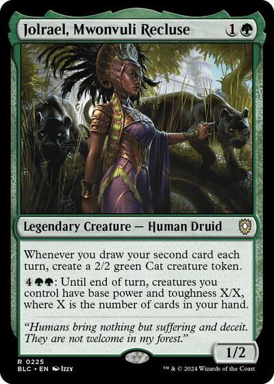 Jolrael, Mwonvuli Recluse (Commander: Bloomburrow) Light Play