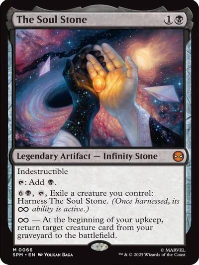 The Soul Stone (Marvel's Spider-Man) Near Mint Foil