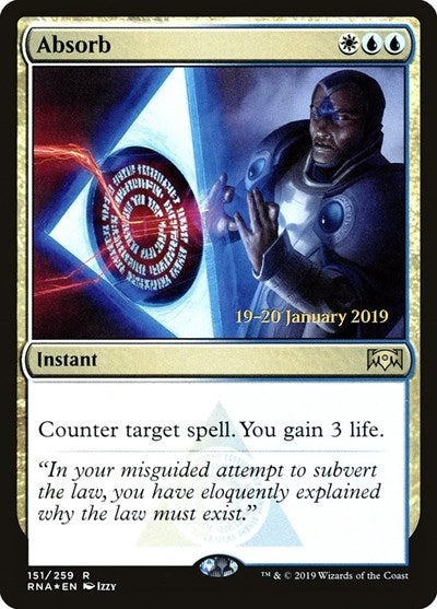 Absorb (Promos: Prerelease Cards) Medium Play Foil