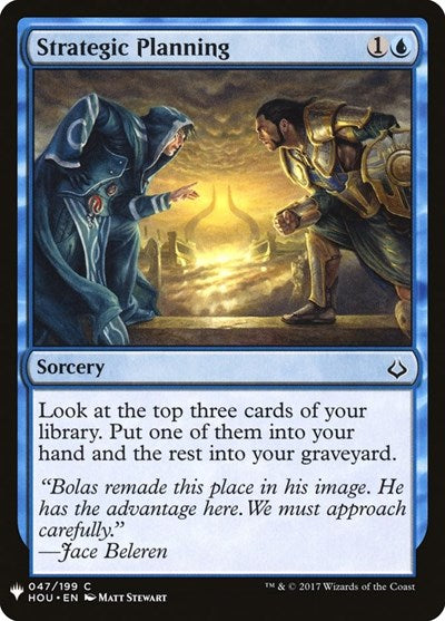 Strategic Planning (Mystery Booster) Near Mint