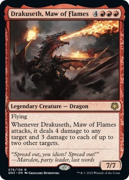 Drakuseth, Maw of Flames (Magic Game Night: Free-For-All) Near Mint