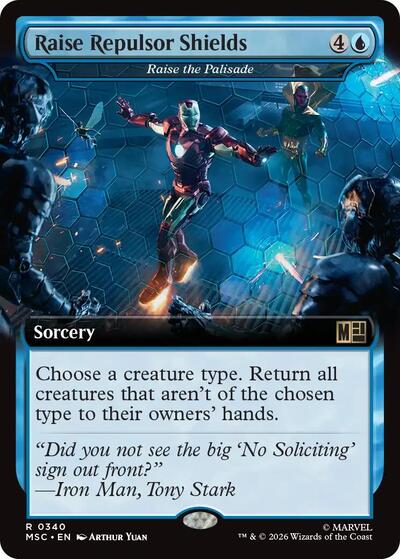 Raise Repulsor Shields   Raise the Palisade  Extended Art|1|0|0.00