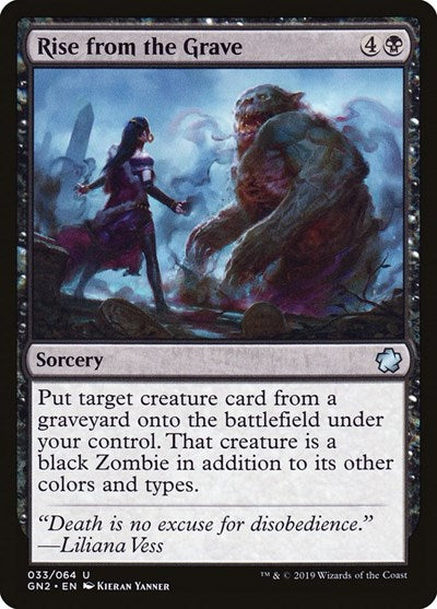 Rise from the Grave (Magic Game Night 2019) Near Mint