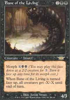 Bane of the Living (Legions) Damaged / Poor
