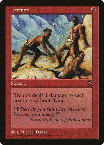 Tremor (Visions) Near Mint
