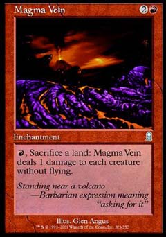 Magma Vein (Odyssey) Near Mint Foil