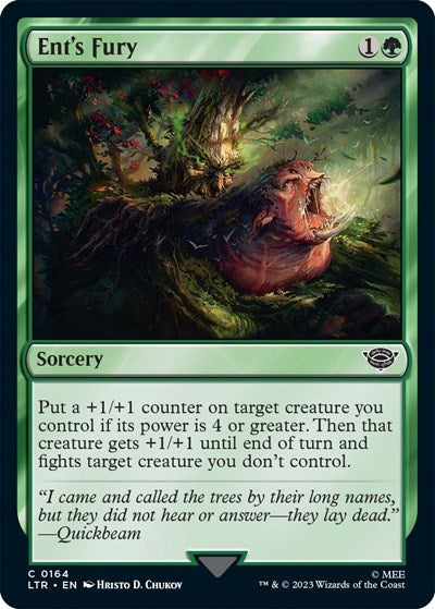 Ent's Fury (Universes Beyond: The Lord of the Rings: Tales of Middle-earth) Near Mint