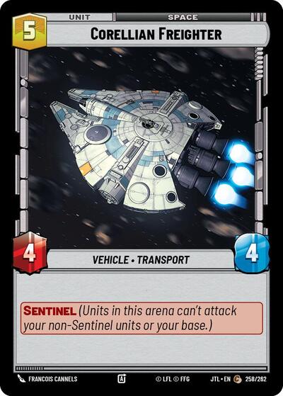 Corellian Freighter (Jump to Lightspeed) Near Mint
