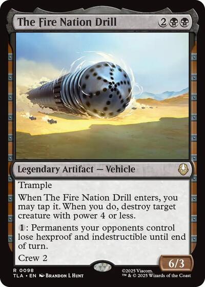The Fire Nation Drill (Avatar: The Last Airbender) Near Mint