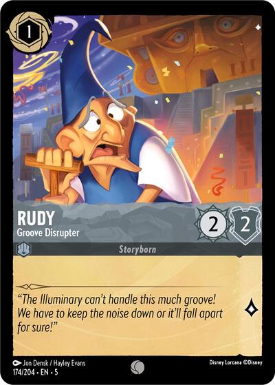 Rudy - Groove Disrupter (Shimmering Skies) Near Mint