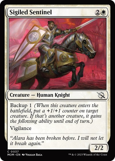 Sigiled Sentinel (March of the Machine) Near Mint Foil
