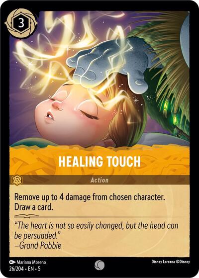 Healing Touch (Shimmering Skies) Near Mint Cold Foil