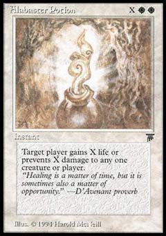 Alabaster Potion (Legends) Medium Play
