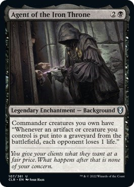 Agent of the Iron Throne (Commander Legends: Battle for Baldur's Gate) Medium Play Foil