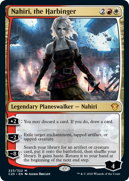 Nahiri, the Harbinger (Commander 2020 Ikoria) Medium Play