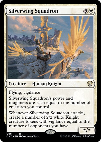 Silverwing Squadron (Commander: Phyrexia: All Will Be One) Light Play