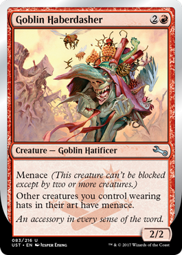 Goblin Haberdasher (Unstable) Near Mint Foil