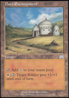 Daru Encampment (Onslaught) Medium Play Foil