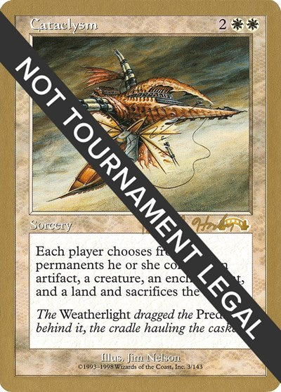 Cataclysm - 1998 Brian Hacker (EXO) (World Championship Decks) Heavy Play
