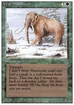 War Mammoth (Revised) Heavy Play