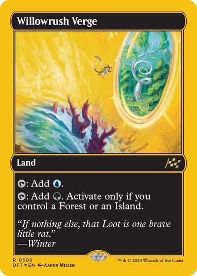 Willowrush Verge  First Place Foil|1|0|0.00
