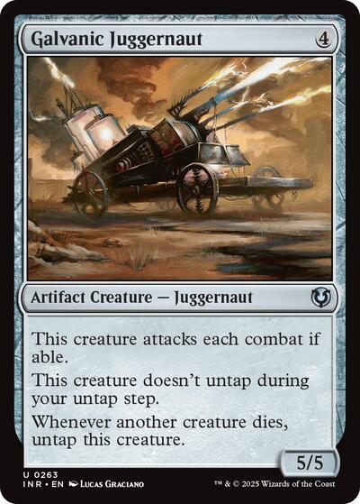 Galvanic Juggernaut (Innistrad Remastered) Near Mint