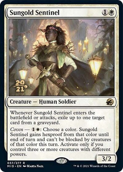 Sungold Sentinel (Promos: Prerelease Cards) Near Mint Foil