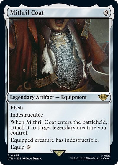 Mithril Coat (Universes Beyond: The Lord of the Rings: Tales of Middle-earth) Damaged / Poor