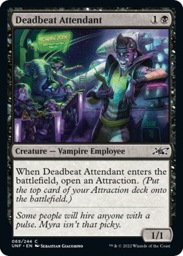 Deadbeat Attendant (Unfinity) Light Play