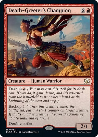 Death-Greeter's Champion (Commander: March of the Machine) Near Mint