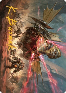 Liberator  Urza s Battlethopter Art Card  Gold Stamped Signature|0|0|0.00