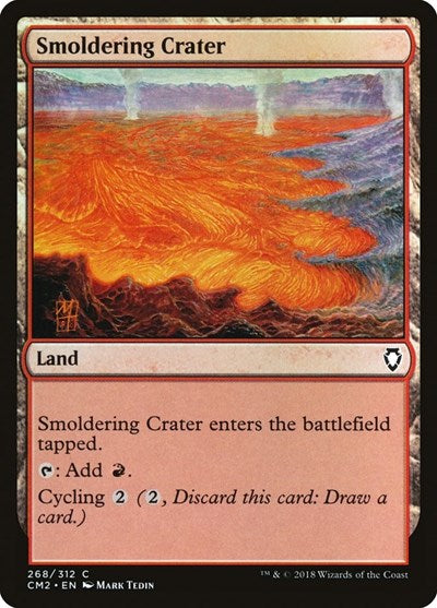 Smoldering Crater (Commander Anthology Volume II) Light Play