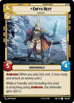 Enfys Nest Marauder (Shadows of the Galaxy) Near Mint Foil