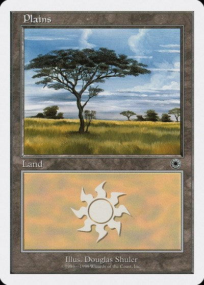 Plains (128) (Battle Royale Box Set) Light Play