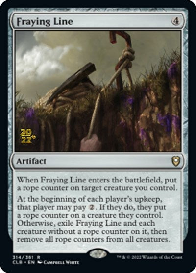 Fraying Line (Promos: Prerelease Cards) Near Mint Foil