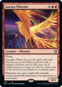 Aurora Phoenix (Commander Legends: Battle for Baldur's Gate) Near Mint