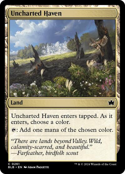 Uncharted Haven (Bloomburrow) Light Play