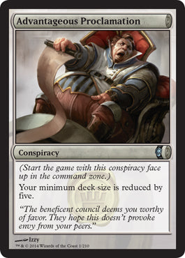 Advantageous Proclamation (Conspiracy) Medium Play
