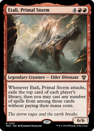 Etali, Primal Storm (Commander: Murders at Karlov Manor) Near Mint