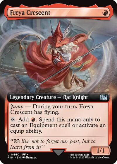 Freya Crescent (Extended Art) (Universes Beyond: FINAL FANTASY) Near Mint Foil